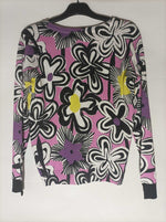 Load image into Gallery viewer, Vibrant Floral V Neck Print Jumper DW102
