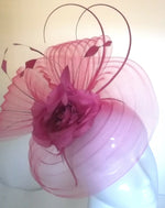 Load image into Gallery viewer, Pleated Crin Fascinator SG445
