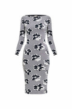 Load image into Gallery viewer, 3D Basella Floral Sheath Dress
