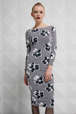 Load image into Gallery viewer, 3D Basella Floral Sheath Dress
