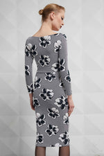 Load image into Gallery viewer, 3D Basella Floral Sheath Dress
