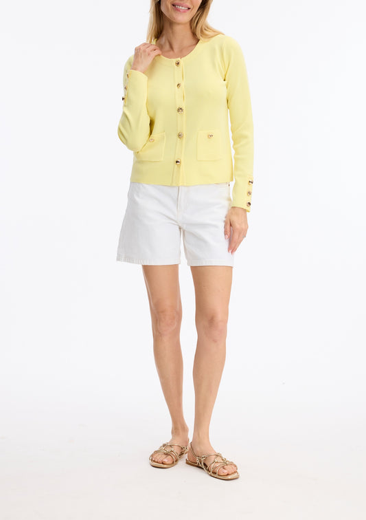 Andy Cardigan with Jewel Buttons - Lucindas on-line
