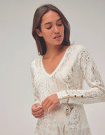 Load image into Gallery viewer, Mareva Gold Foil Print Jumper
