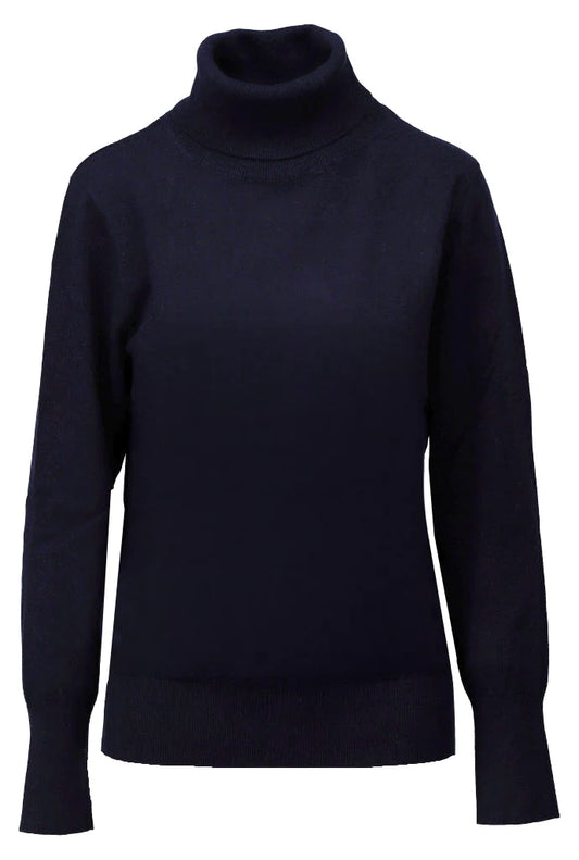 Roll Neck Cashmere Blend Jumper - Lucindas on-line