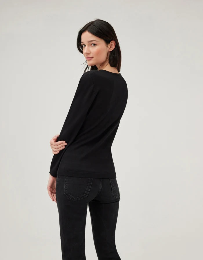 Jenna Bow Embellish Jumper BW502