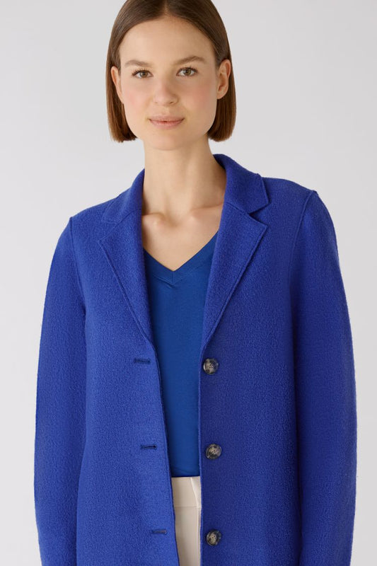Classic Wool Coat in Blue (5410)