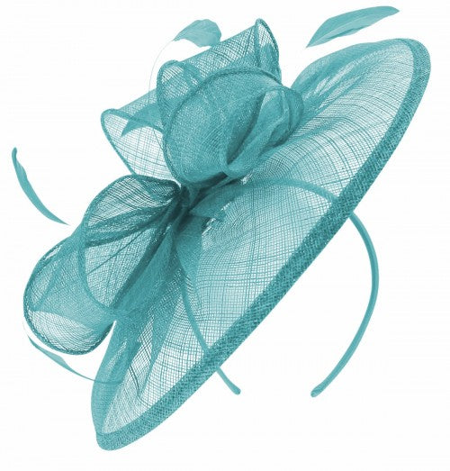 Sinamay Disc Fascinator