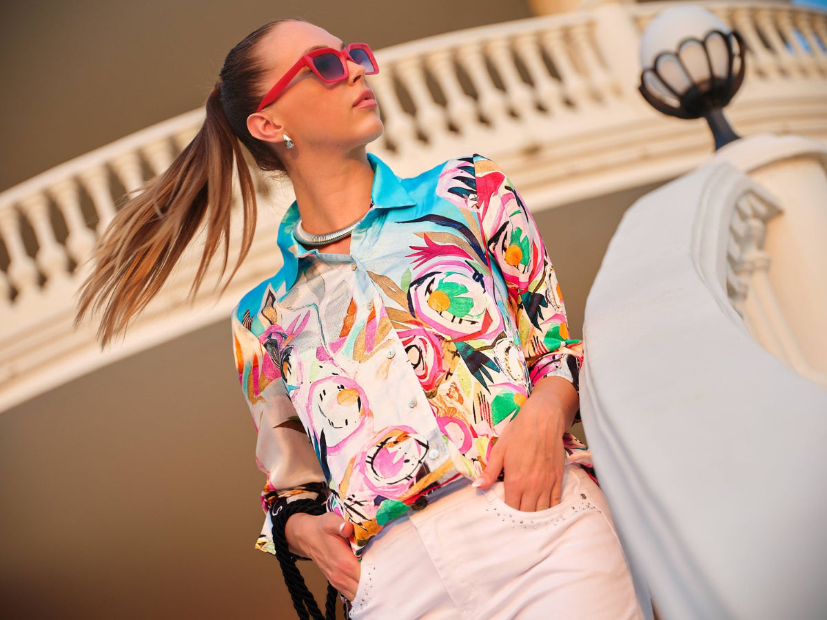 Dolcezza 'Daydream' Satin Blouse