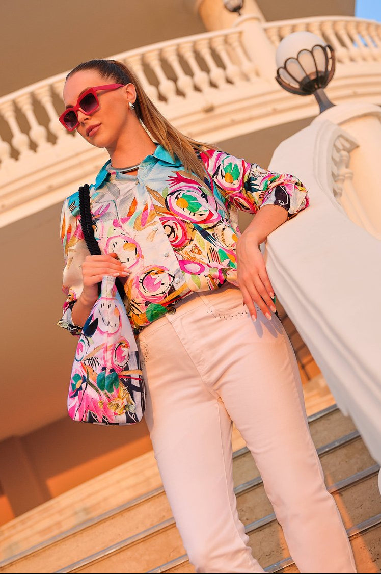 Dolcezza 'Daydream' Satin Blouse