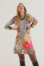 Load image into Gallery viewer, Totem Midi Long Sleeves Dress 74634

