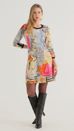 Load image into Gallery viewer, Totem Midi Long Sleeves Dress 74634
