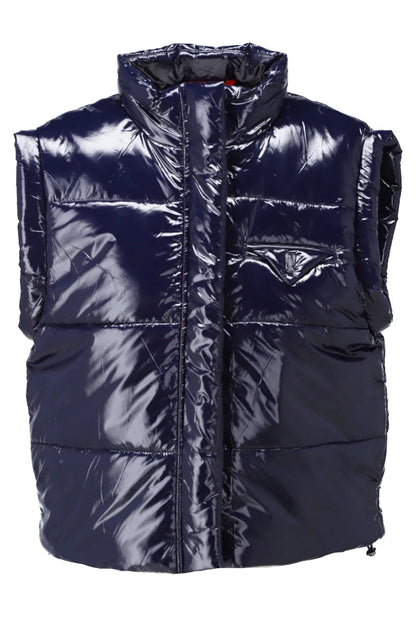 Lacquered Gilet with Thermal Lining