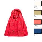 Load image into Gallery viewer, Broderie Anglaise Trench Jacket DET501
