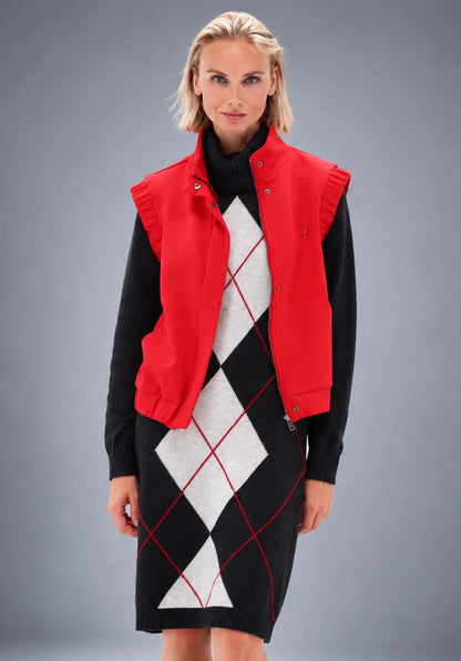 Red Statement Gilet