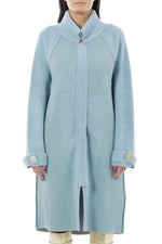 Load image into Gallery viewer, Long Soft Knit Coatigan with High Collar
