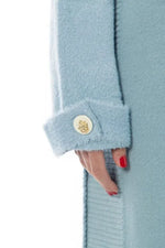Load image into Gallery viewer, Long Soft Knit Coatigan with High Collar
