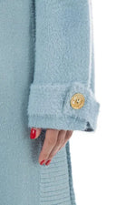 Load image into Gallery viewer, Long Soft Knit Coatigan with High Collar
