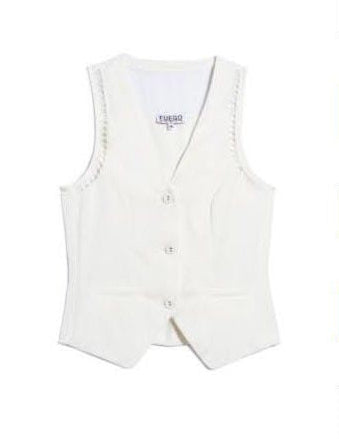 Offwhite Waistcoat EMR816