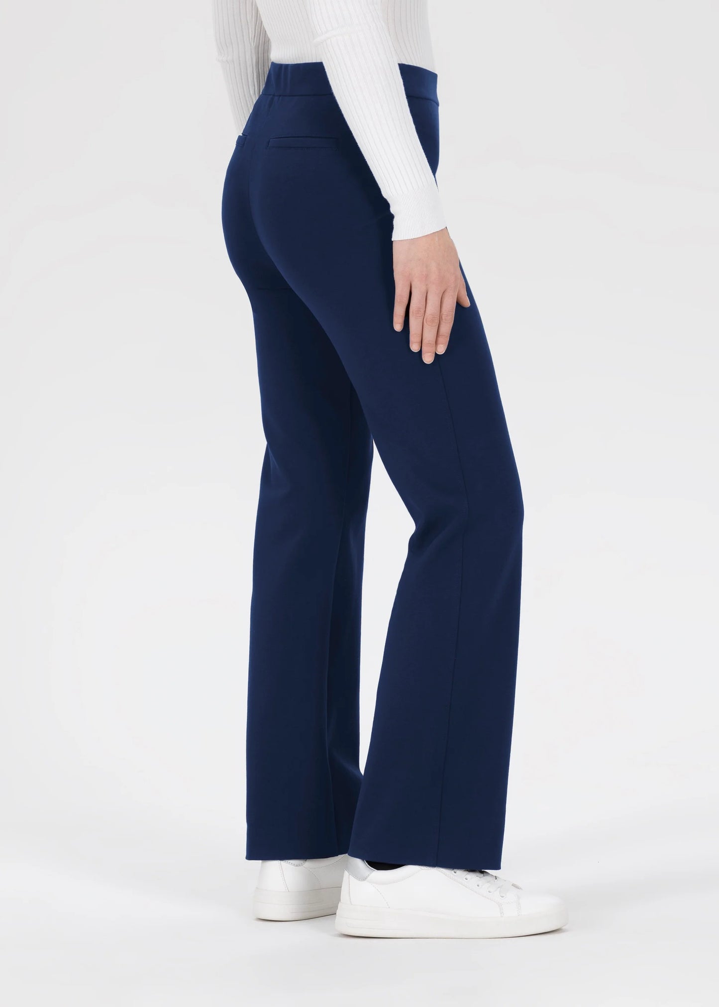 Editta Off-White Stretch Trousers