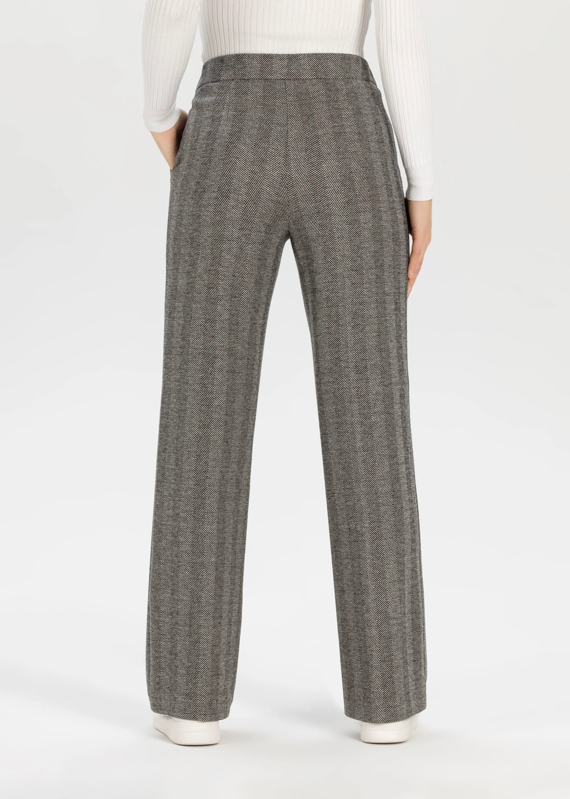 Flanna Herringbone Trousers 69405