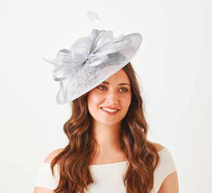 Sparkle Sinamay Disc Fascinator F9307