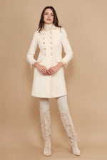 Load image into Gallery viewer, Military Wool Blend Coat

