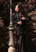 Load image into Gallery viewer, Military Wool Blend Coat
