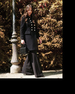 Load image into Gallery viewer, Military Wool Blend Coat
