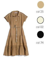 Load image into Gallery viewer, Black Broderie Anglaise Midi Dress ITO001
