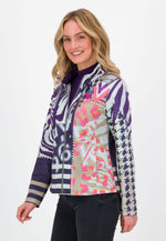 Load image into Gallery viewer, Eye Catching Dark Violet Jacket J3432
