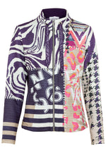 Load image into Gallery viewer, Eye Catching Dark Violet Jacket J3432
