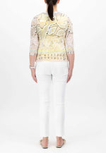 Load image into Gallery viewer, Abstract Print Crinkle Zip Jacket J4280
