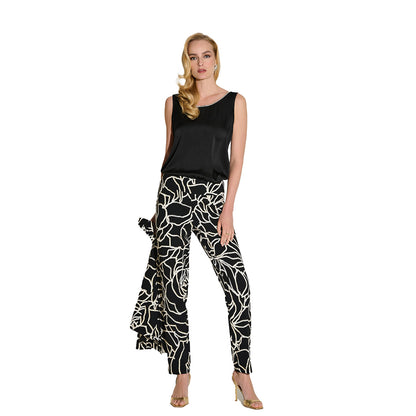 Scoop Neck Diamanté Embellished Top