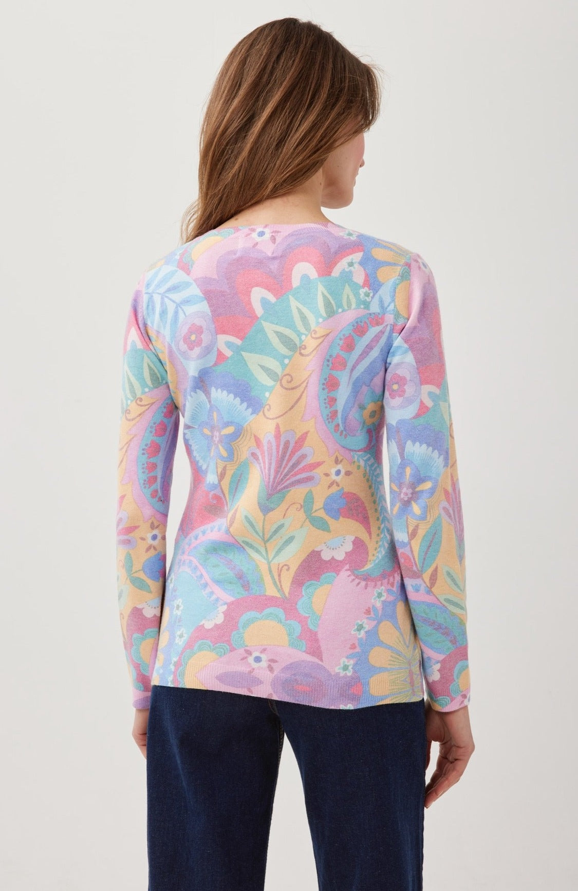 Candy Floral Print Jumper KH248