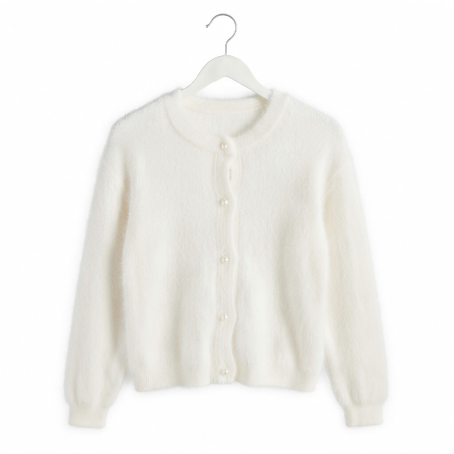 Pearl Button Cloud Cardigan