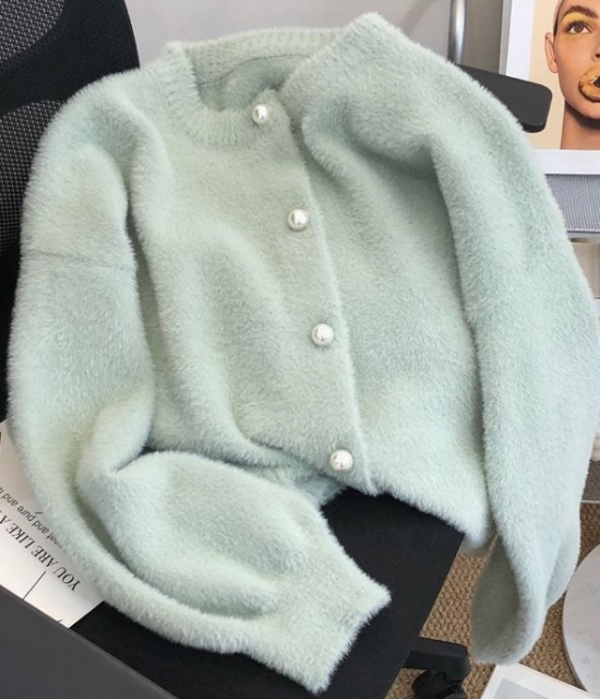 Pearl Button Cloud Cardigan
