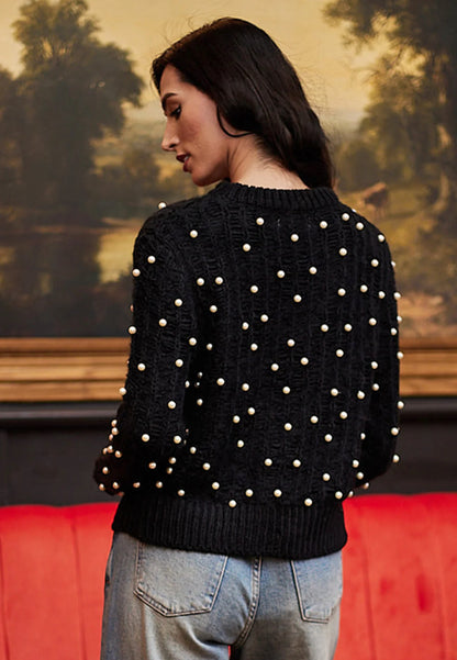 Black Pearl Knit Jumper