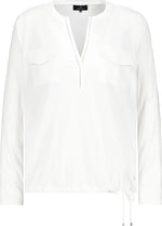 Load image into Gallery viewer, Easy Style Draw String Blouse 807159
