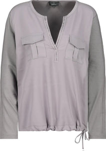 Easy Style Draw String Blouse 807159