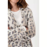 Load image into Gallery viewer, Animal Print Sandshell Coatigan

