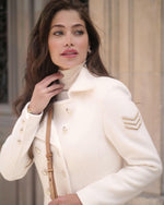 Load image into Gallery viewer, Military Wool Blend Coat
