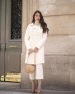 Load image into Gallery viewer, Military Wool Blend Coat
