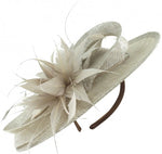 Load image into Gallery viewer, Sinamay Loops Disc Fascinator F9730

