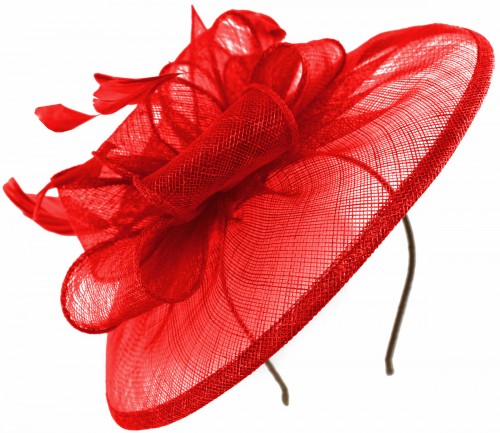 Sinamay Disc Fascinator