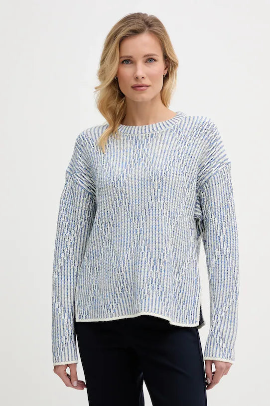 Cotton Blend Diamond Sparkle Jumper - Lucindas on-line