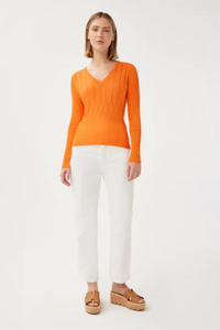 Isabella Long Sleeves Knitted Top FE 121