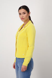 Sunshine Yellow Cotton Blazer 408485