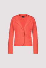 Load image into Gallery viewer, Orange Knitted Cotton Blazer 408485
