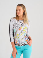 Load image into Gallery viewer, Colourful Printed Top 25602
