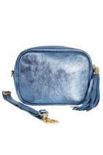 Load image into Gallery viewer, Metallic Leather Camera Bag
